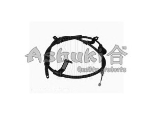 ASHUKI HRK12934 trosas, stovėjimo stabdys 
 Stabdžių sistema -> Valdymo svirtys/trosai
59770-2E200