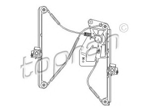 TOPRAN 501 826 lango pakėliklis 
 Vidaus įranga -> Elektrinis lango pakėliklis
5133 8 159 831, 5133 8 236 859