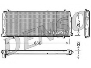 DENSO DRM02004 radiatorius, variklio aušinimas 
 Aušinimo sistema -> Radiatorius/alyvos aušintuvas -> Radiatorius/dalys
431121253A
