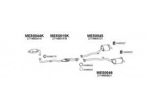VENEPORTE 500228 išmetimo sistema 
 Išmetimo sistema -> Išmetimo sistema, visa
