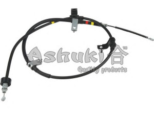 ASHUKI HRK12639 trosas, stovėjimo stabdys 
 Stabdžių sistema -> Valdymo svirtys/trosai
59770-1C800