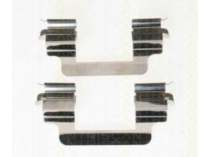 TRISCAN 8170 418400 priedų komplektas, stabdžių apkaba