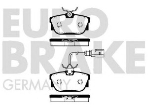 EUROBRAKE 5502224759 stabdžių trinkelių rinkinys, diskinis stabdys 
 Techninės priežiūros dalys -> Papildomas remontas
7D0698451G, 7D0698451J