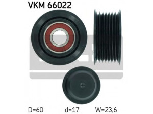 SKF VKM 66022 kreipiantysis skriemulys, V formos rumbuotas diržas 
 Diržinė pavara -> V formos rumbuotas diržas/komplektas -> Laisvasis/kreipiamasis skriemulys
95131-67J00, 95131-76K00
