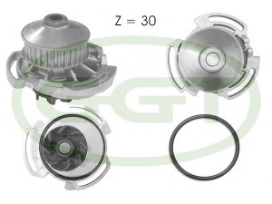 GGT PA10592 vandens siurblys 
 Aušinimo sistema -> Vandens siurblys/tarpiklis -> Vandens siurblys
030121004A, 030121004B, 030121005H