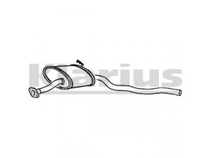 KLARIUS 240426 vidurinis duslintuvas 
 Išmetimo sistema -> Duslintuvas
1020057, 6880565