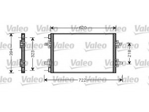 VALEO 818027 kondensatorius, oro kondicionierius 
 Oro kondicionavimas -> Kondensatorius
6025313367