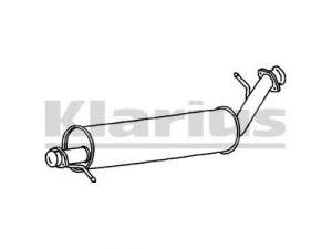 KLARIUS LR163H vidurinis duslintuvas 
 Išmetimo sistema -> Duslintuvas
ESR3194