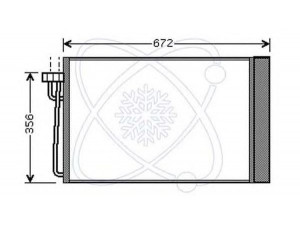 ELECTRO AUTO 30E0026 kondensatorius, oro kondicionierius 
 Oro kondicionavimas -> Kondensatorius
64508379885