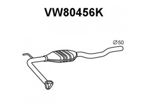 VENEPORTE VW80456K katalizatoriaus keitiklis 
 Išmetimo sistema -> Katalizatoriaus keitiklis
023131701B, 023131701BX, 023131701GX
