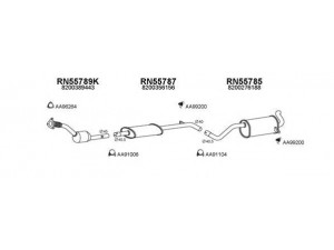 VENEPORTE 550264 išmetimo sistema