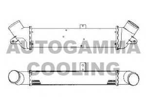 AUTOGAMMA 101952 tarpinis suslėgto oro aušintuvas, kompresorius
7700776825