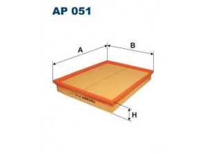 FILTRON AP051 oro filtras 
 Techninės priežiūros dalys -> Techninės priežiūros intervalai
5834282, 835622, 90531003, 9117557