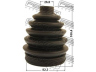 FEBEST 1617P-203 gofruotoji membrana, kardaninis velenas
A2033300485, A2203300185