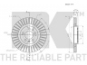 NK 204759 stabdžių diskas 
 Dviratė transporto priemonės -> Stabdžių sistema -> Stabdžių diskai / priedai
1J0615301M, 1J0615301P, 1J0615301E