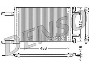 DENSO DCN09041 kondensatorius, oro kondicionierius 
 Oro kondicionavimas -> Kondensatorius
46736891, 46803037, 46811208