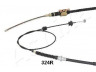 ASHIKA 131-03-324R trosas, stovėjimo stabdys 
 Stabdžių sistema -> Valdymo svirtys/trosai
UH7144410