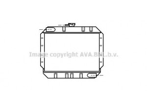 AVA QUALITY COOLING FD2064 radiatorius, variklio aušinimas 
 Aušinimo sistema -> Radiatorius/alyvos aušintuvas -> Radiatorius/dalys
81VB8005AA, 82VB8005AA