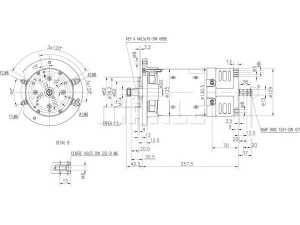 MAHLE ORIGINAL MM 220 elektrovariklis