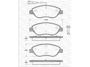 MAGNETI MARELLI 363702161162 stabdžių trinkelių rinkinys, diskinis stabdys 
 Techninės priežiūros dalys -> Papildomas remontas
77362093, 77362196, 77364589, 9949279