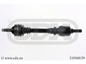 CDX 210360/29 kardaninis velenas 
 Ratų pavara -> Kardaninis velenas