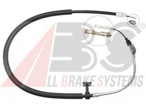 A.B.S. K18903 trosas, stovėjimo stabdys 
 Stabdžių sistema -> Valdymo svirtys/trosai
2124200285
