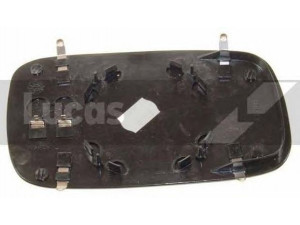 LUCAS ELECTRICAL LR-0291 veidrodėlio stiklas, stiklo elementas 
 Kėbulas -> Langai/veidrodėliai -> Veidrodėlis
