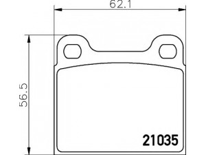 HELLA 8DB 355 017-441 stabdžių trinkelių rinkinys, diskinis stabdys 
 Techninės priežiūros dalys -> Papildomas remontas
0004205720, 0004205820, 0004206220