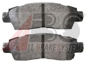 A.B.S. 37646 stabdžių trinkelių rinkinys, diskinis stabdys