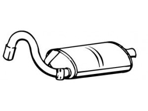 WALKER 16840 galinis duslintuvas 
 Išmetimo sistema -> Duslintuvas
1397914, 6842545