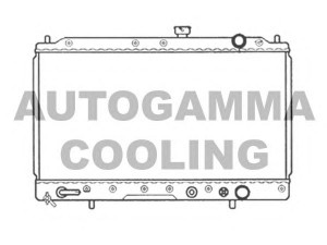 AUTOGAMMA 105569 radiatorius, variklio aušinimas
MB538547
