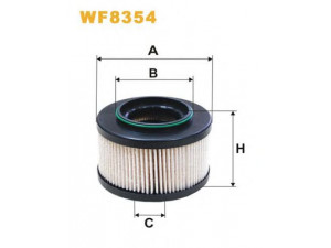 WIX FILTERS WF8354 kuro filtras 
 Techninės priežiūros dalys -> Papildomas remontas
05019741AA, K05019741 AA, 4614770015