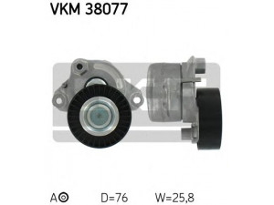 SKF VKM 38077 įtempiklio skriemulys, V formos rumbuotas diržas 
 Diržinė pavara -> V formos rumbuotas diržas/komplektas -> Įtempiklio skriemulys
272 200 00 70, 272 200 02 70