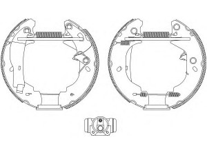 HELLA PAGID 8DB 355 004-121 stabdžių trinkelių komplektas 
 Techninės priežiūros dalys -> Papildomas remontas
1570207, 5027770, 6579150