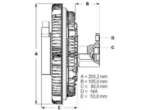 BERU LK105 sankaba, radiatoriaus ventiliatorius 
 Aušinimo sistema -> Radiatoriaus ventiliatorius
1398793