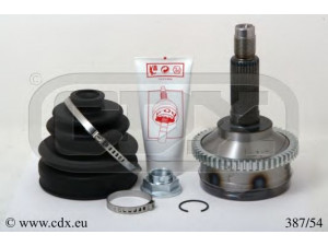 CDX 387/54 jungčių komplektas, kardaninis velenas 
 Ratų pavara -> Sujungimai/komplektas
0K55C2250Y, 0K55C22510, 0K55C22510A