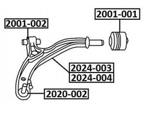 ASVA 2024-004 vikšro valdymo svirtis 
 Ašies montavimas/vairavimo mechanizmas/ratai -> Valdymo svirtis/pasukamosios svirties sujungimas -> Vairo trauklės (valdymo svirtis, išilginis balansyras, diago
04694761, 04694761AC