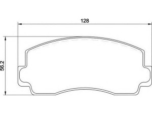 MAGNETI MARELLI 363700200835 stabdžių trinkelių rinkinys, diskinis stabdys 
 Techninės priežiūros dalys -> Papildomas remontas
MB058197, MB058916, MB082439, MB134729