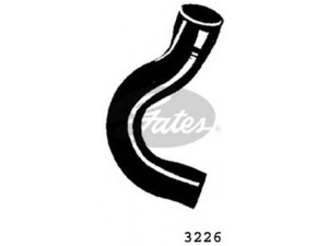 GATES 3226 radiatoriaus žarna 
 Aušinimo sistema -> Žarnelės/vamzdeliai/sujungimai -> Radiatoriaus žarnos
1343.29, 134329