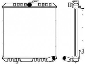 SAKURA  Automotive 1262-0302 radiatorius, variklio aušinimas
