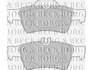 BORG & BECK BBP1798 stabdžių trinkelių rinkinys, diskinis stabdys 
 Techninės priežiūros dalys -> Papildomas remontas
0004230230, 0034205120, 0044204420