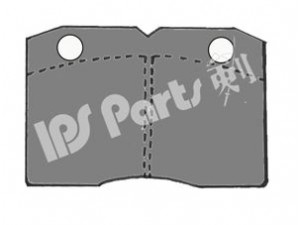 IPS Parts IBD-1001 stabdžių trinkelių rinkinys, diskinis stabdys