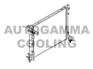 AUTOGAMMA 107099 radiatorius, variklio aušinimas 
 Aušinimo sistema -> Radiatorius/alyvos aušintuvas -> Radiatorius/dalys
51837884, 51934681