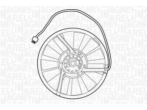 MAGNETI MARELLI 069422234010 ventiliatorius, radiatoriaus 
 Aušinimo sistema -> Oro aušinimas
0005006093, 5006093