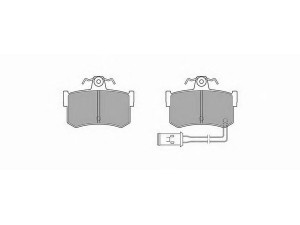 SIMER 433 stabdžių trinkelių rinkinys, diskinis stabdys 
 Techninės priežiūros dalys -> Papildomas remontas
43022-SG9-V00, GBP90302AF
