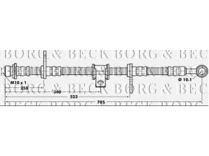 BORG & BECK BBH6619 stabdžių žarnelė 
 Stabdžių sistema -> Stabdžių žarnelės
01465-SM4-013, 01465SM4013, 46411-SN7-000