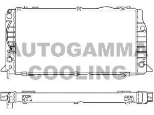 AUTOGAMMA 100049 radiatorius, variklio aušinimas 
 Aušinimo sistema -> Radiatorius/alyvos aušintuvas -> Radiatorius/dalys
8A0121251A