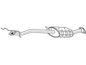 AKS DASIS SG34438 vidurinis duslintuvas