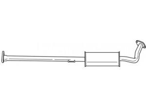 AKS DASIS SG23447 vidurinis duslintuvas