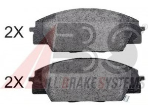 A.B.S. 37174 OE stabdžių trinkelių rinkinys, diskinis stabdys 
 Techninės priežiūros dalys -> Papildomas remontas
45022-S2A-E00, 45022-S2A-E01, 45022-S2A-E50
